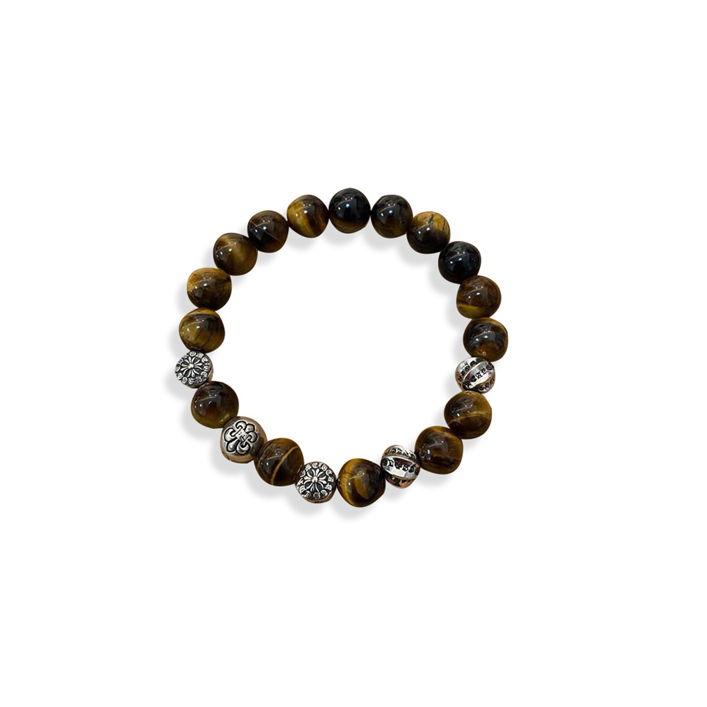 CHROME HEARTS 10MM PEARL BRACELET 